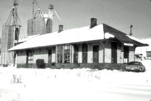 Another view of the Cornell Depot.